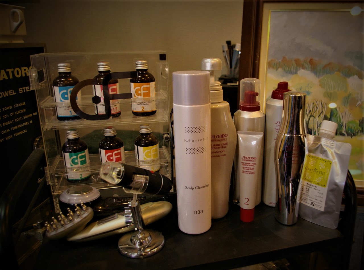 育毛施術用品類